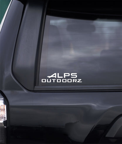 alps outdoorz decal, sticker, hunting fishing decal, car sticker