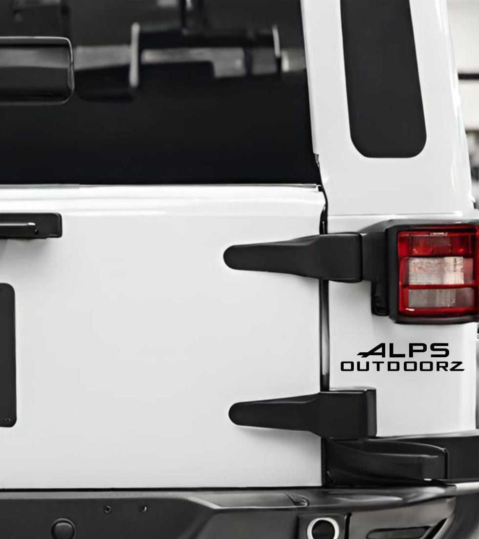 alps outdoorz decal, sticker, hunting fishing decal, car sticker