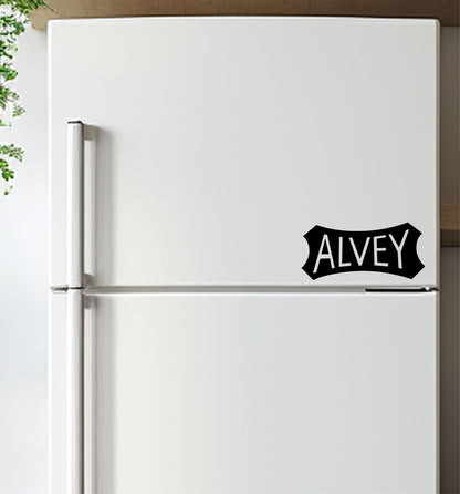 alvey decal, sticker, fishing hunting decal, car sticker