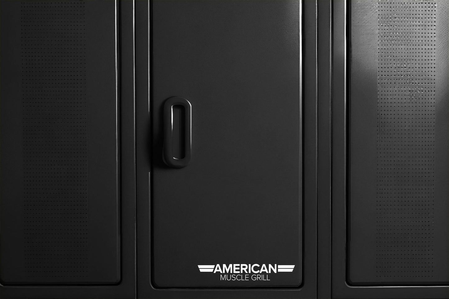 American Muscle Grill decal, barbecue decal  smoker decals, car decal, sticker