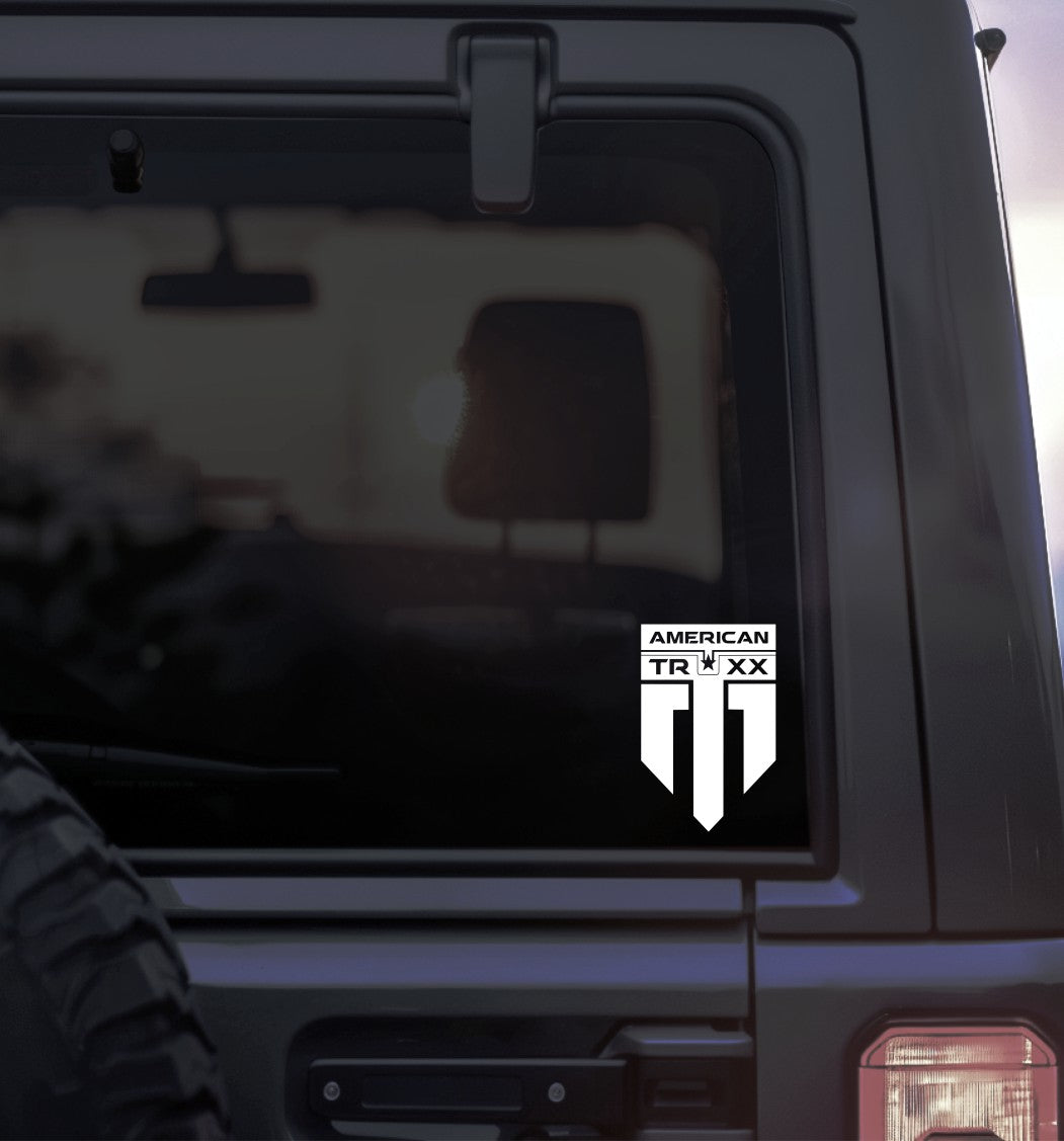 American Truxx decal, sticker, performance car decal sticker