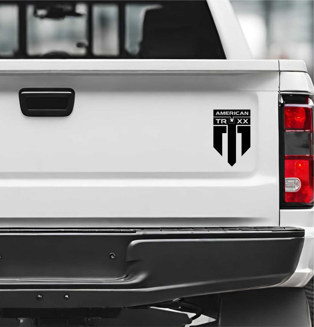 American Truxx decal, sticker, performance car decal sticker