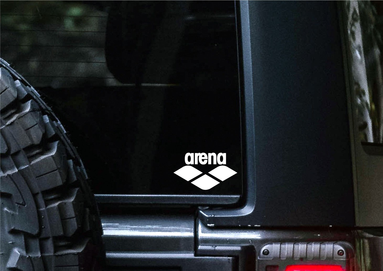 Arena Swimwear decal, sticker