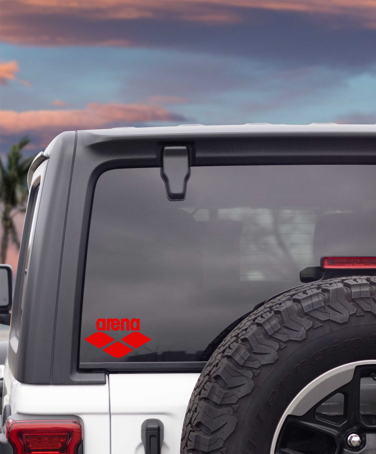 Arena Swimwear decal, sticker