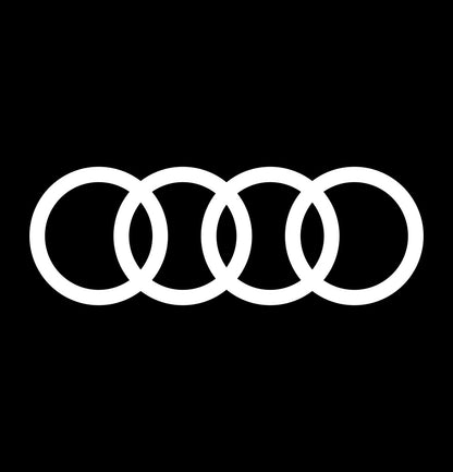 Audi Rings Decal, sticker