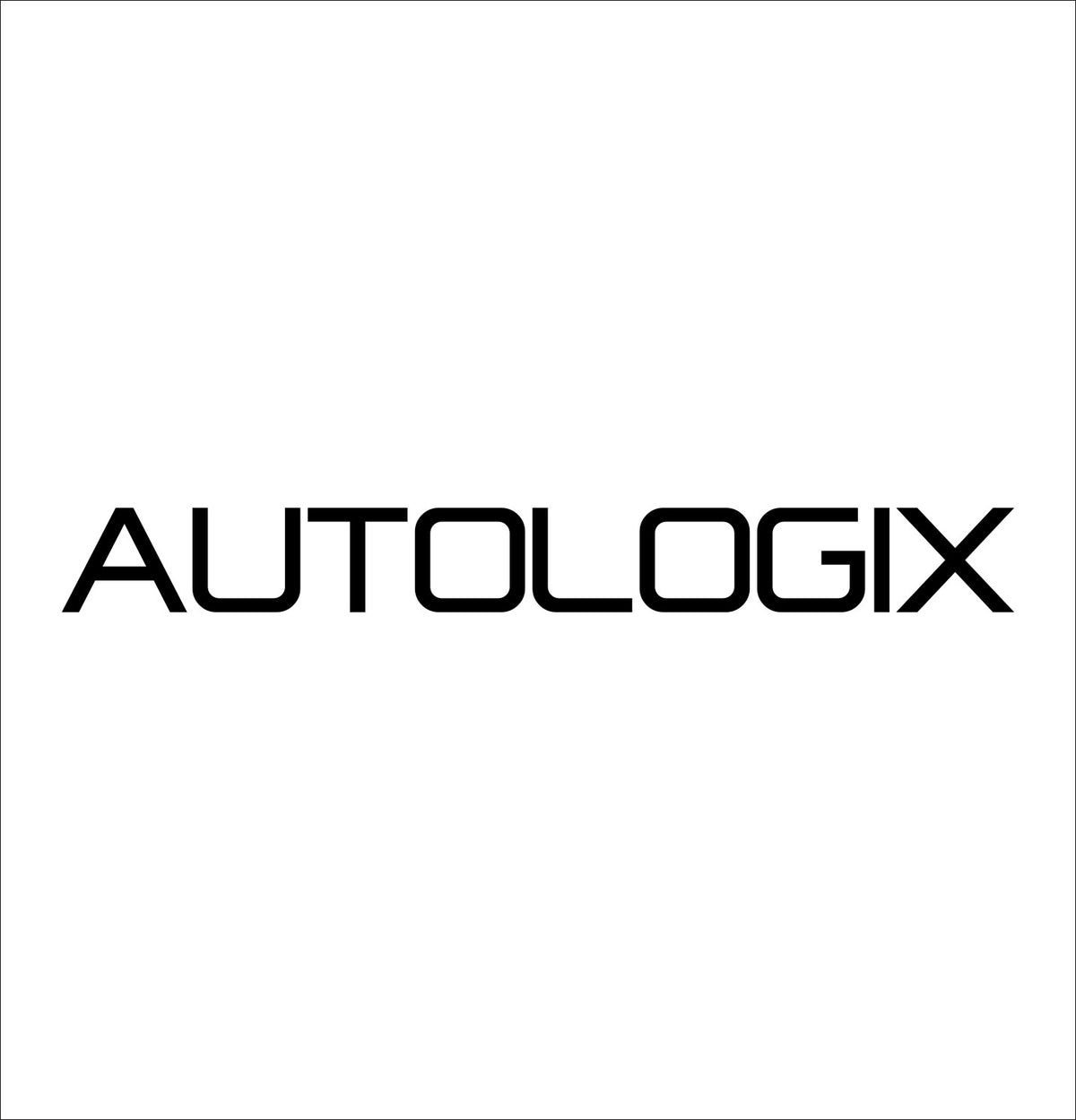autologix decal, performance car decal sticker