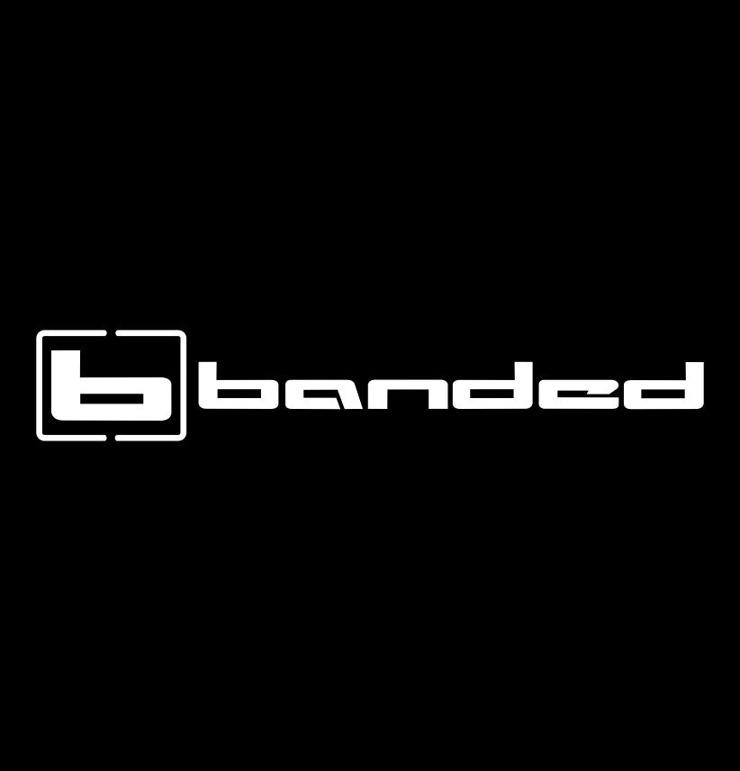 banded gear decal, sticker, hunting fishing decal, car sticker