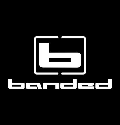 banded gear decal, sticker, hunting fishing decal, car sticker b
