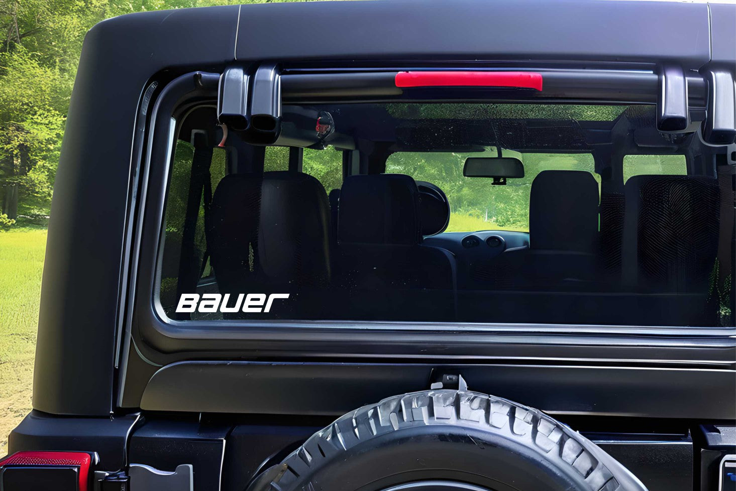 Bauer decal, sticker