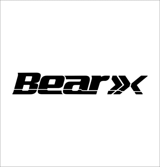 Bear X Crossbows decal, fishing hunting car decal sticker