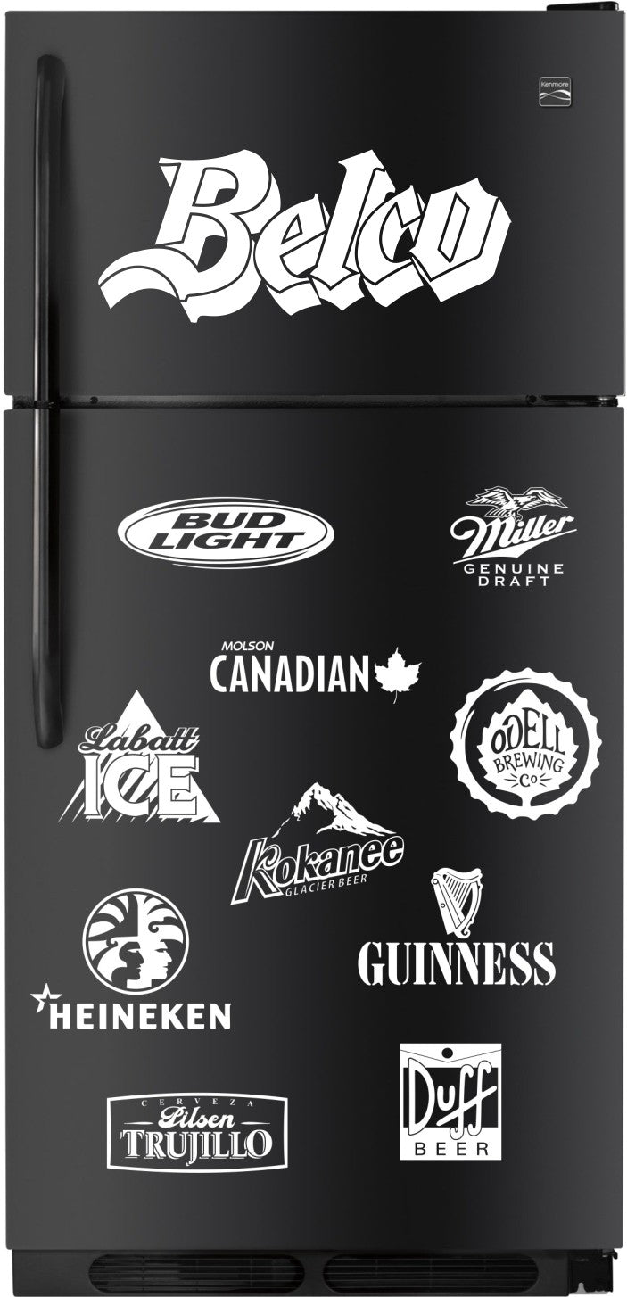Belco decal, beer decal, car decal sticker