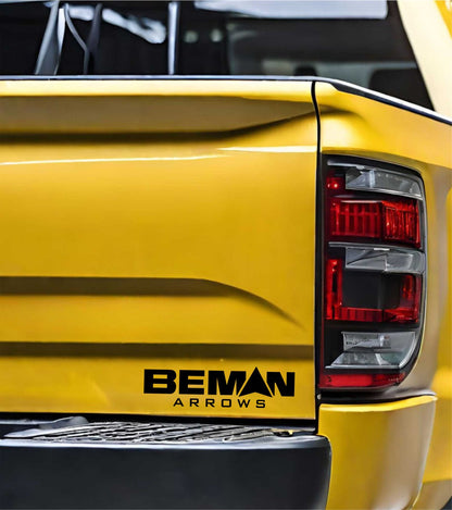 beman arrows decal sticker, hunting fishing decal, car sticker