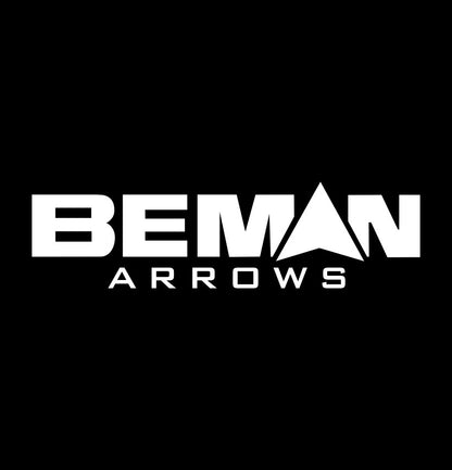 beman arrows decal sticker, hunting fishing decal, car sticker