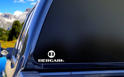 Bergara decal, firearms decal sticker