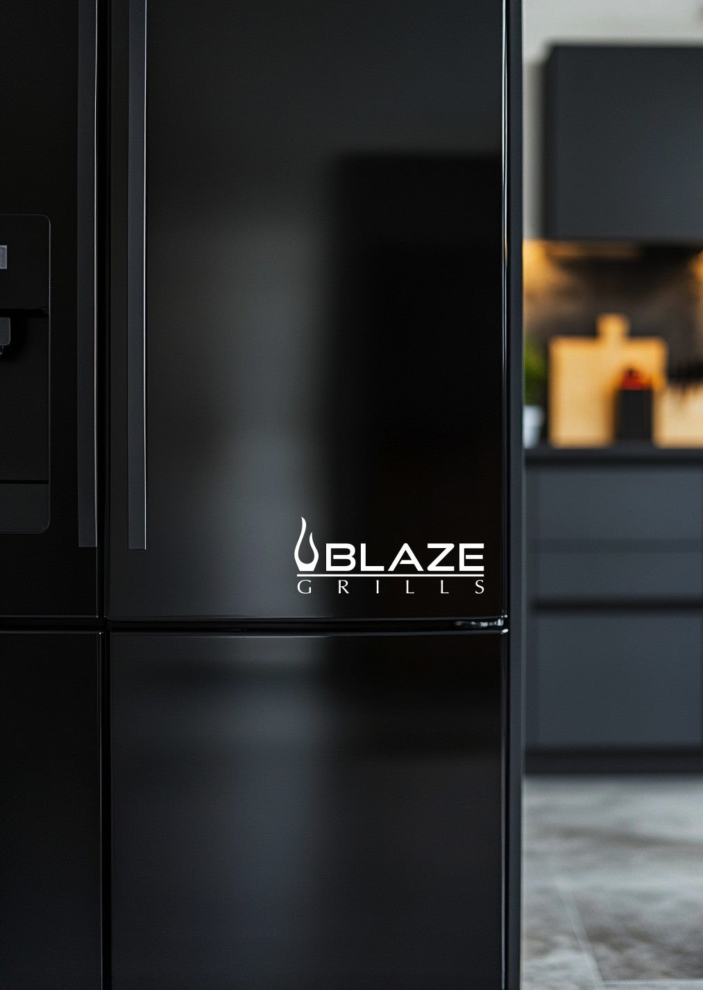 Blaze Grills decal, barbecue decal  smoker decals, car decal, sticker