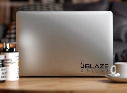 Blaze Grills decal, barbecue decal  smoker decals, car decal, sticker