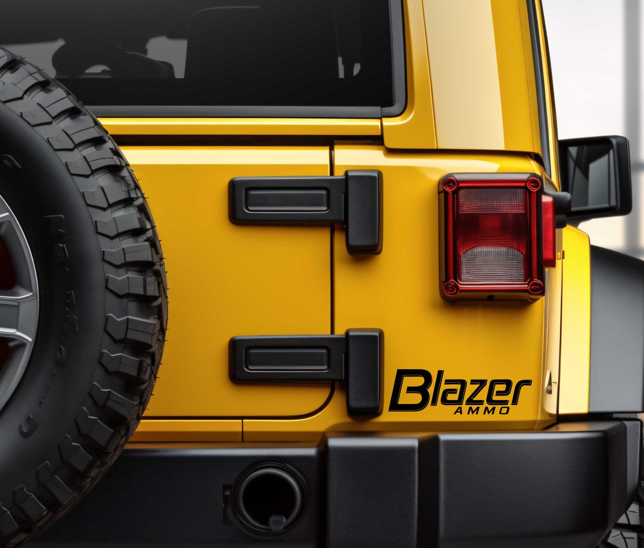 Blazer Ammo decal, sticker, car decal
