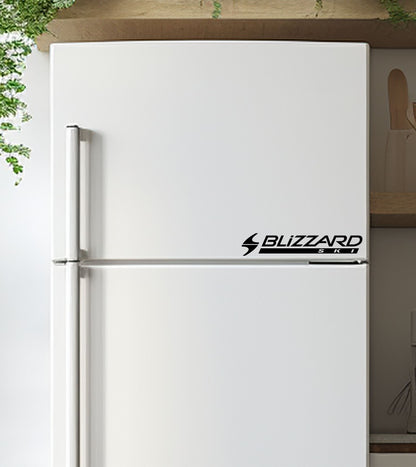 Blizzard Sports decal, ski snowboard decal, car decal sticker
