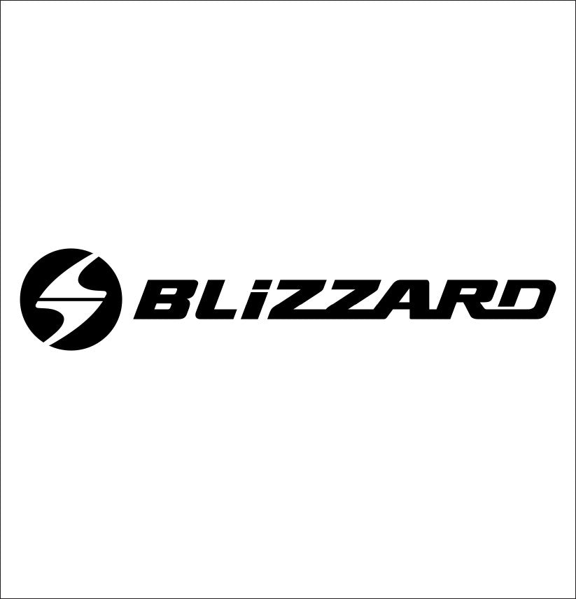 Blizzard Sports decal, sticker