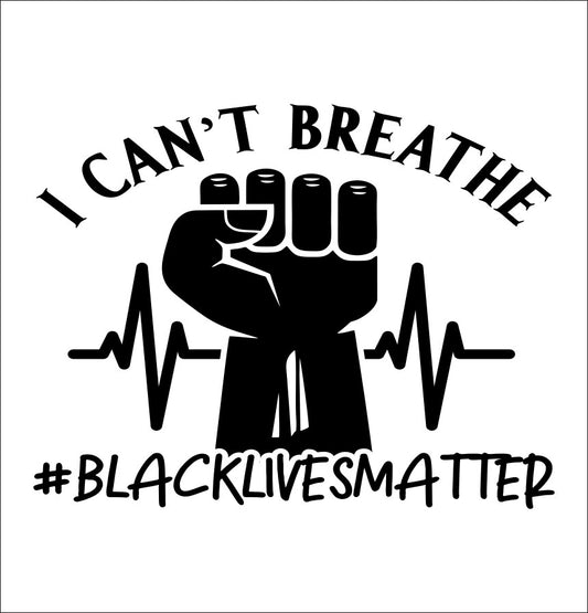 Black Lives Matter 6 decal