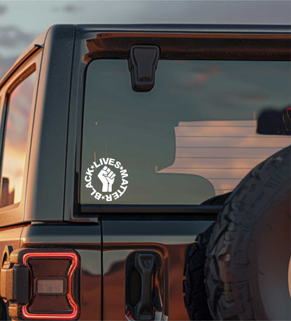 Black Lives Matter 11 decal