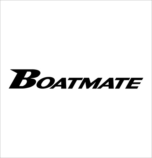 Boatmate decal