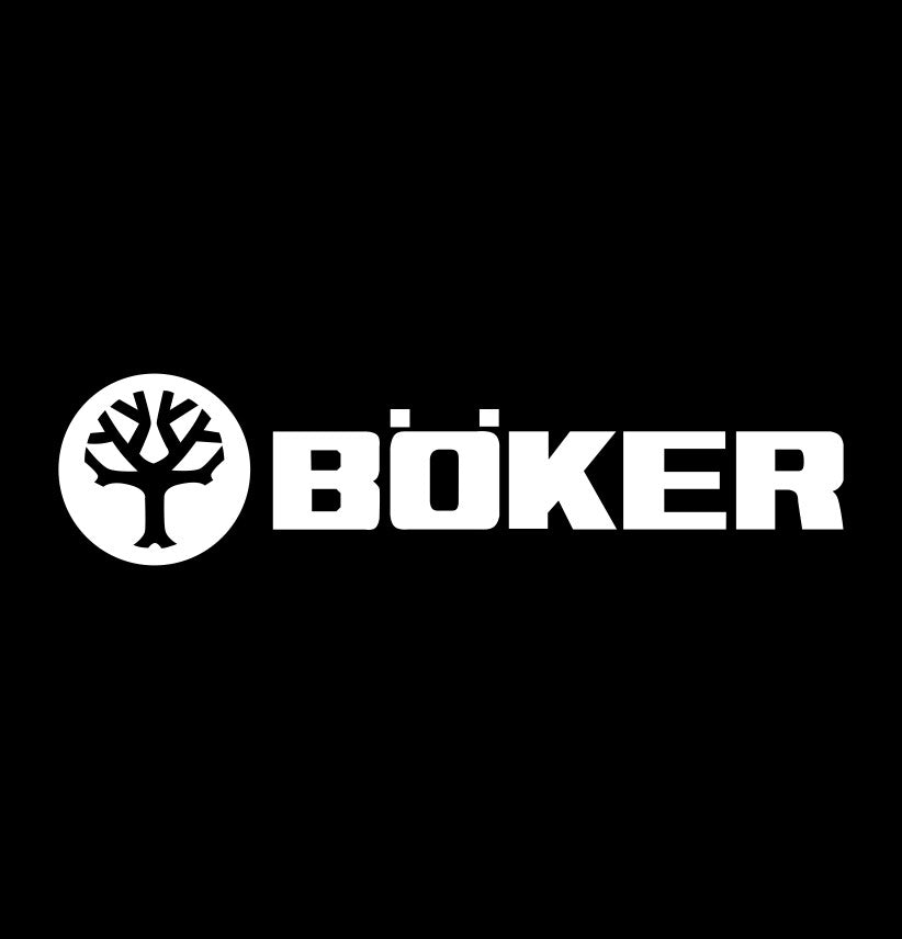 boker decal sticker, hunting fishing decal, car sticker