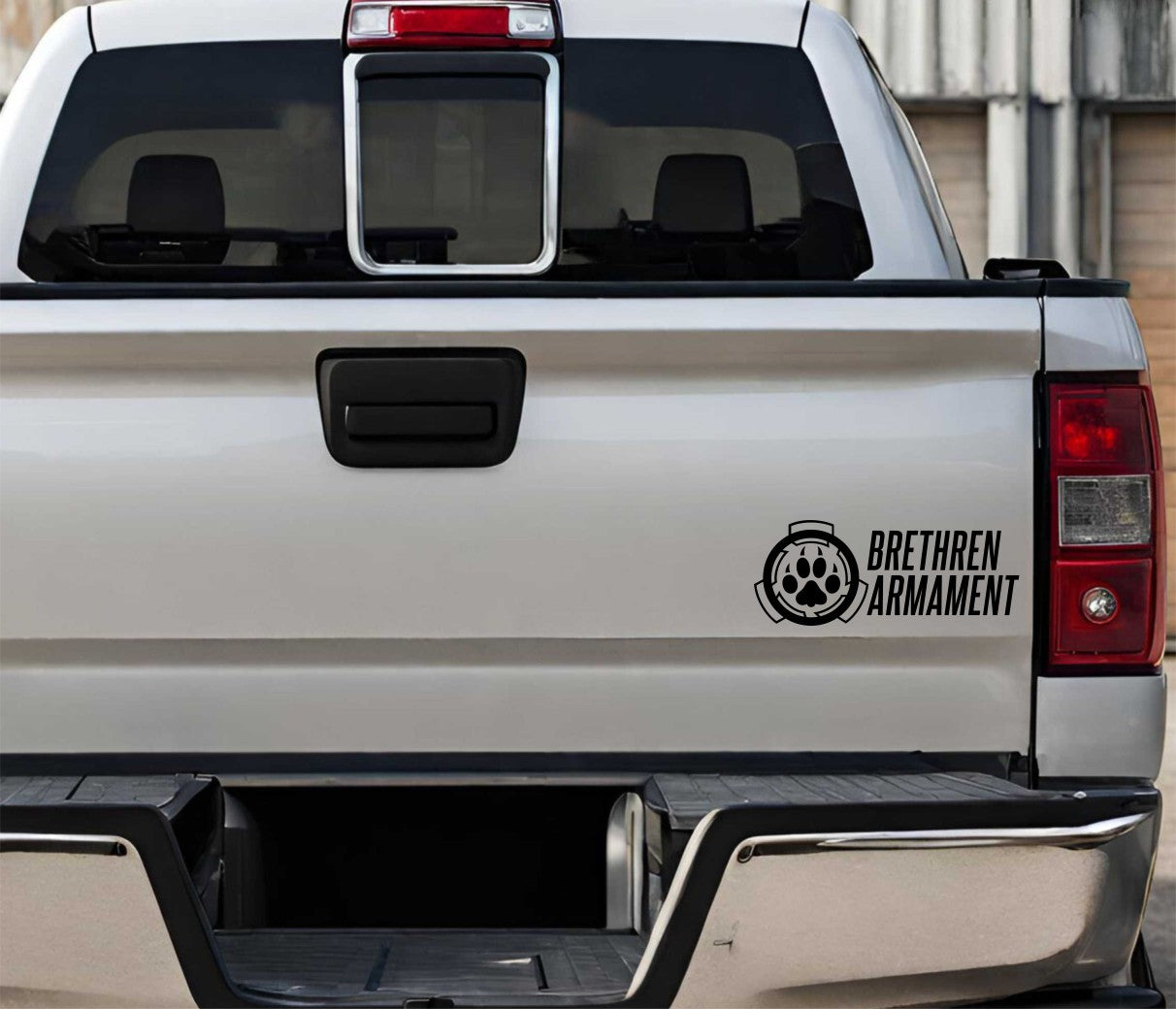 Brethren Armament decal, firearm decal, car decal sticker