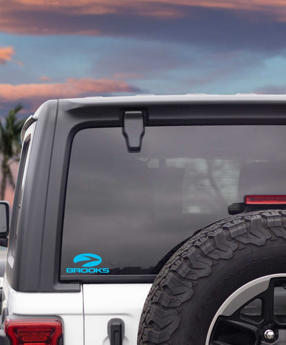 Brooks decal, sticker  B