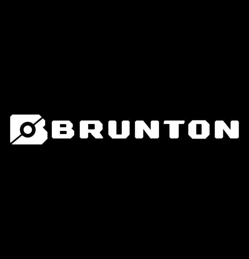 brunton decal, sticker, hunting fishing decal, car sticker