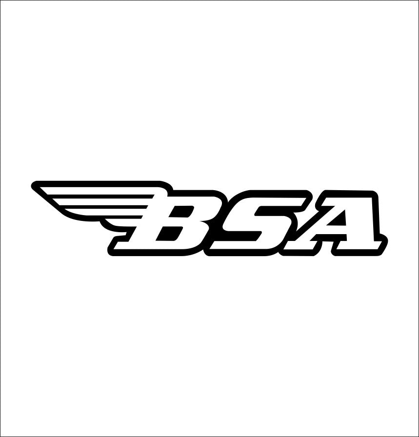 BSA Optics decal, sticker, car decal