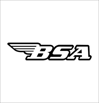 BSA Optics decal, sticker, car decal