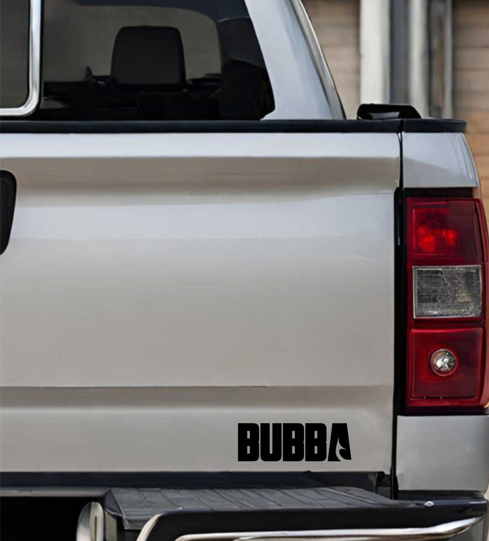 bubba blade decal, sticker, hunting fishing decal, car sticker