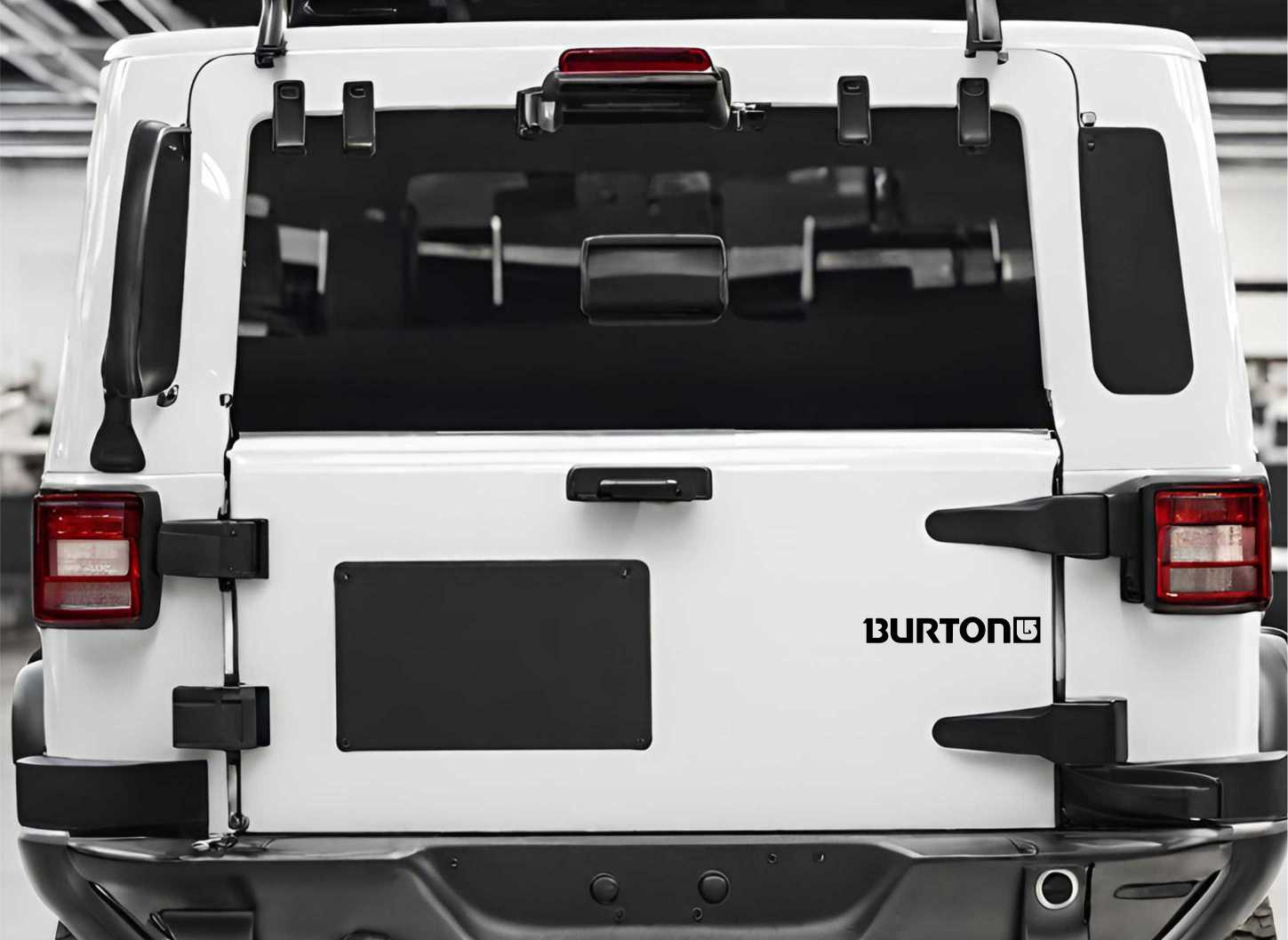 Burton decal b, sticker