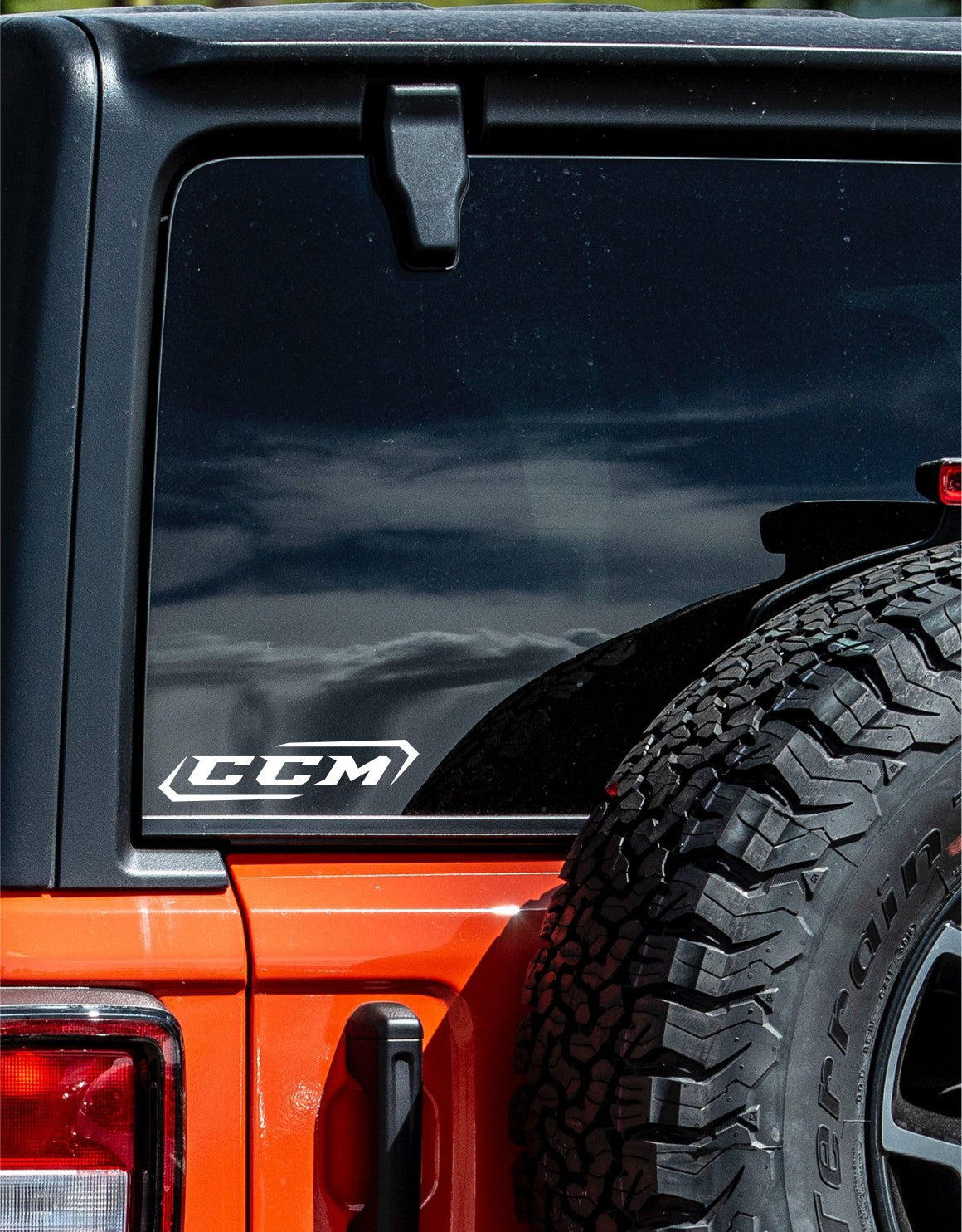 CCM  decal, sticker