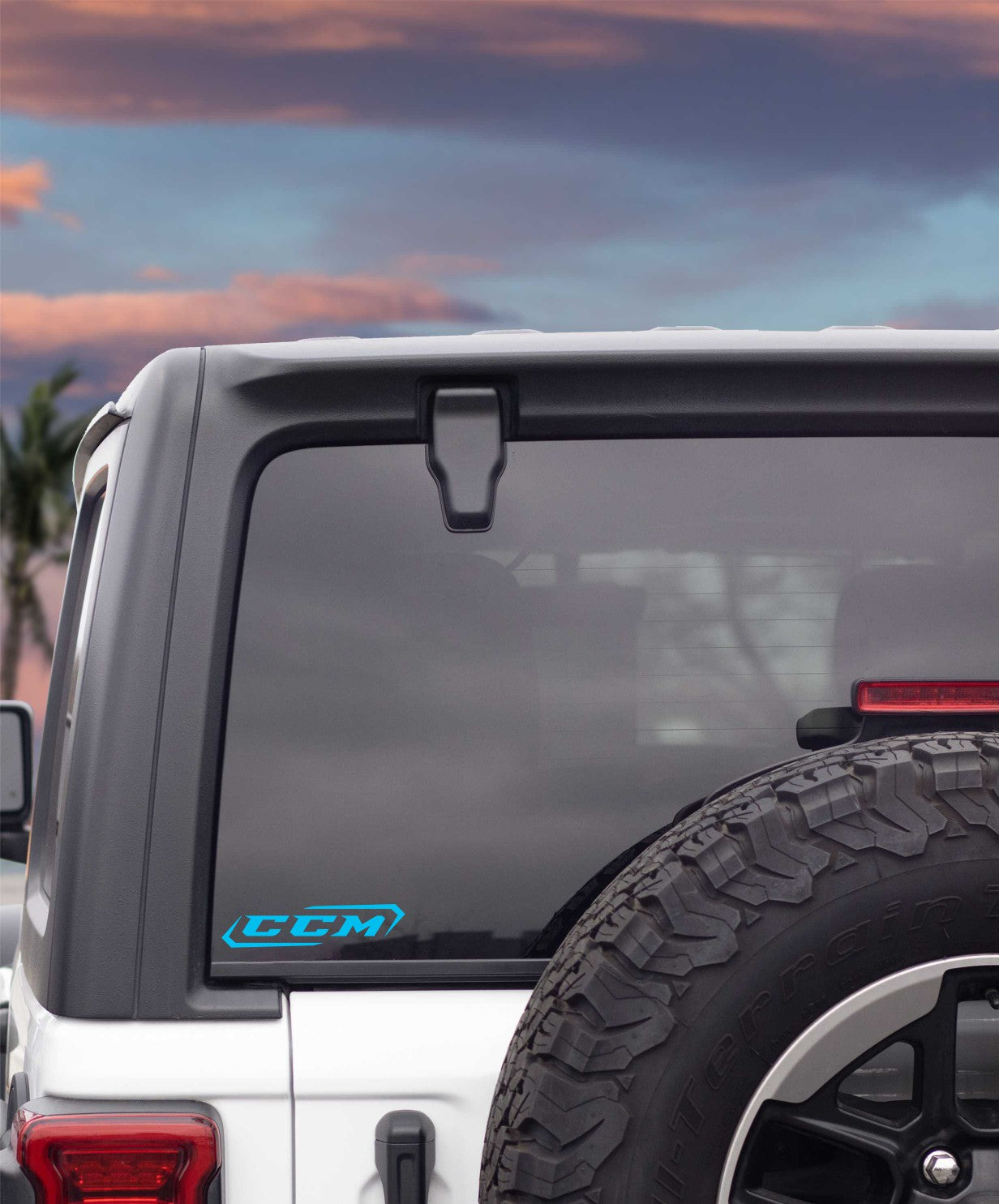 CCM  decal, sticker