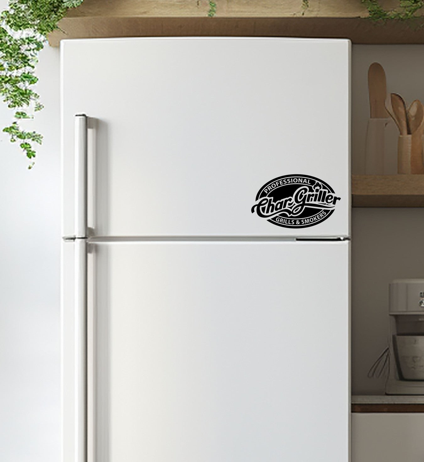 Char-Griller decal, barbecue decal  smoker decals, car decal