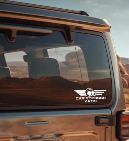 Christensen Arms decal, firearms decal sticker