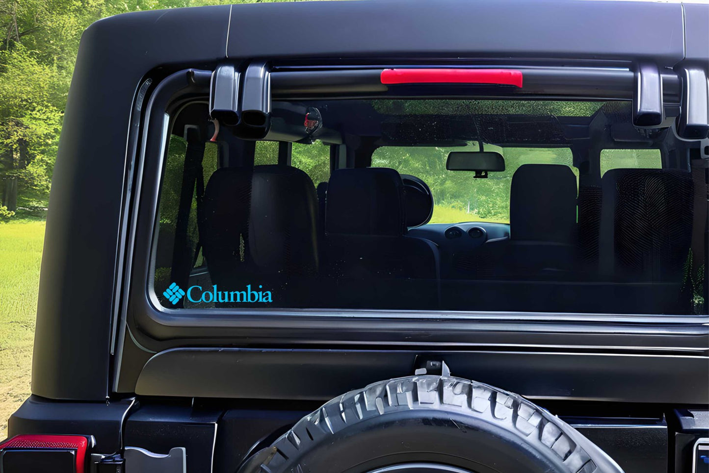 Columbia Sportswear decal, sticker C