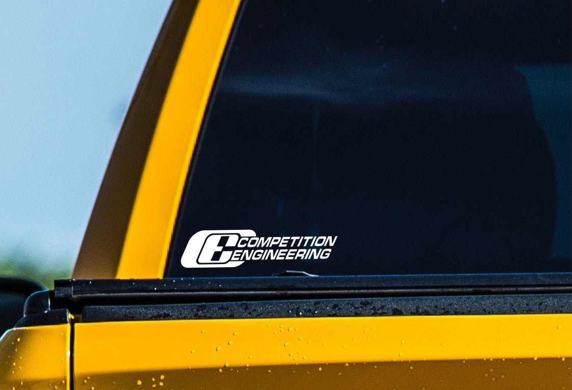 competition engineering decal, sticker, performance decal, car sticker 