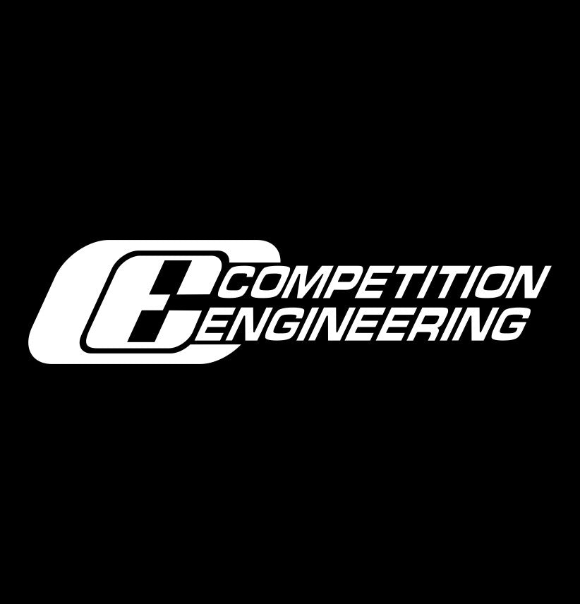competition engineering decal, sticker, performance decal, car sticker 