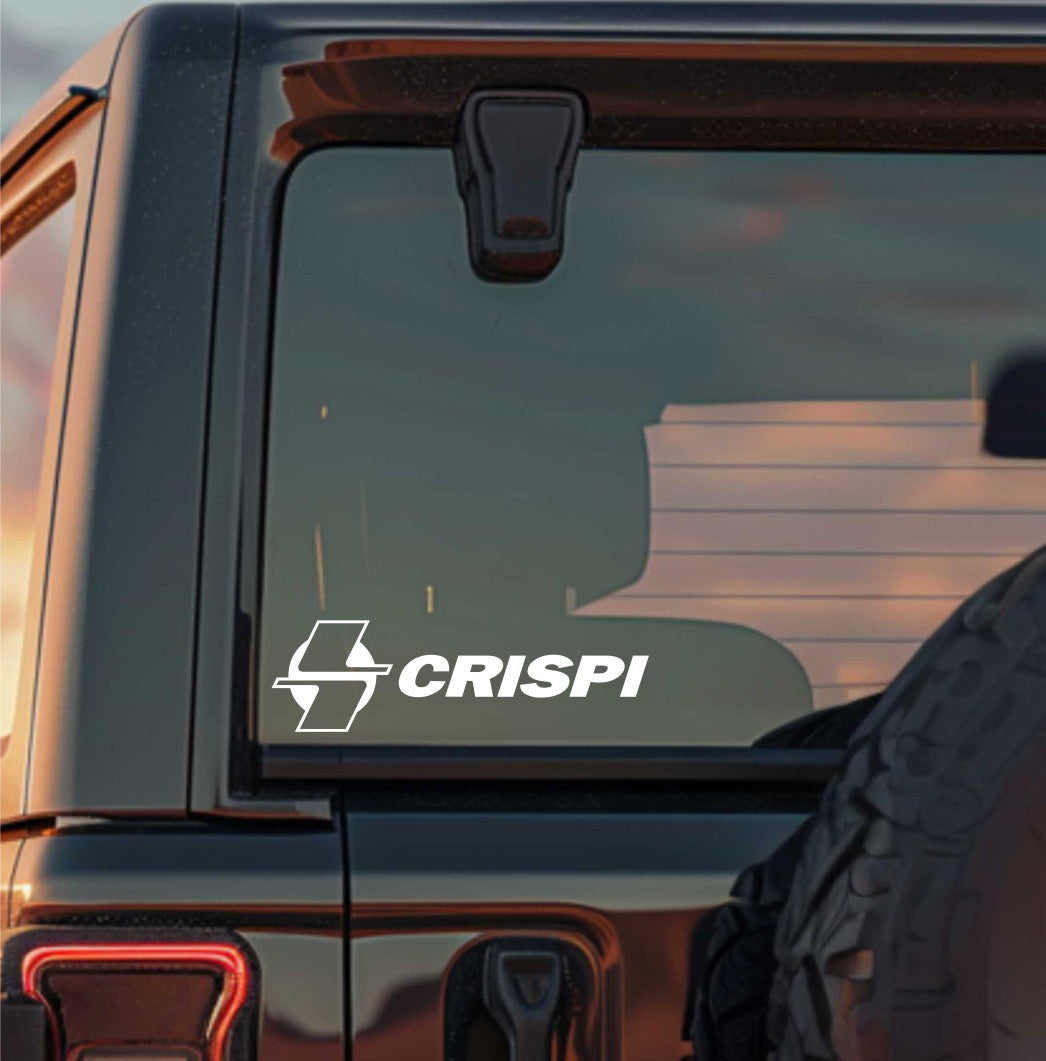 crispi decal, sticker, hunting fishing decal, car sticker
