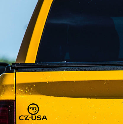 CZ USA decal, firearm decal, car decal sticker