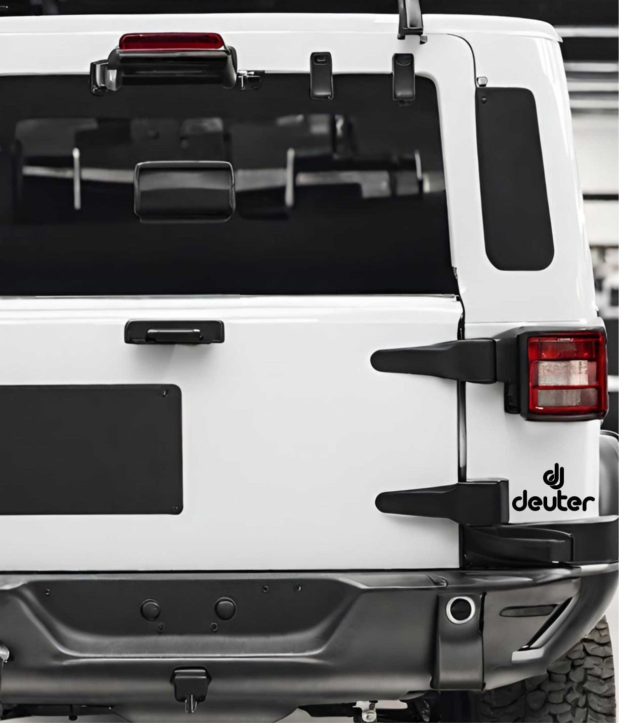 Deuter decal, sticker B