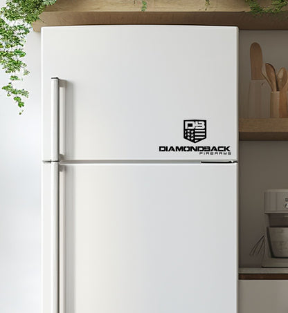 Diamondback Firearms decal, firearms decal sticker