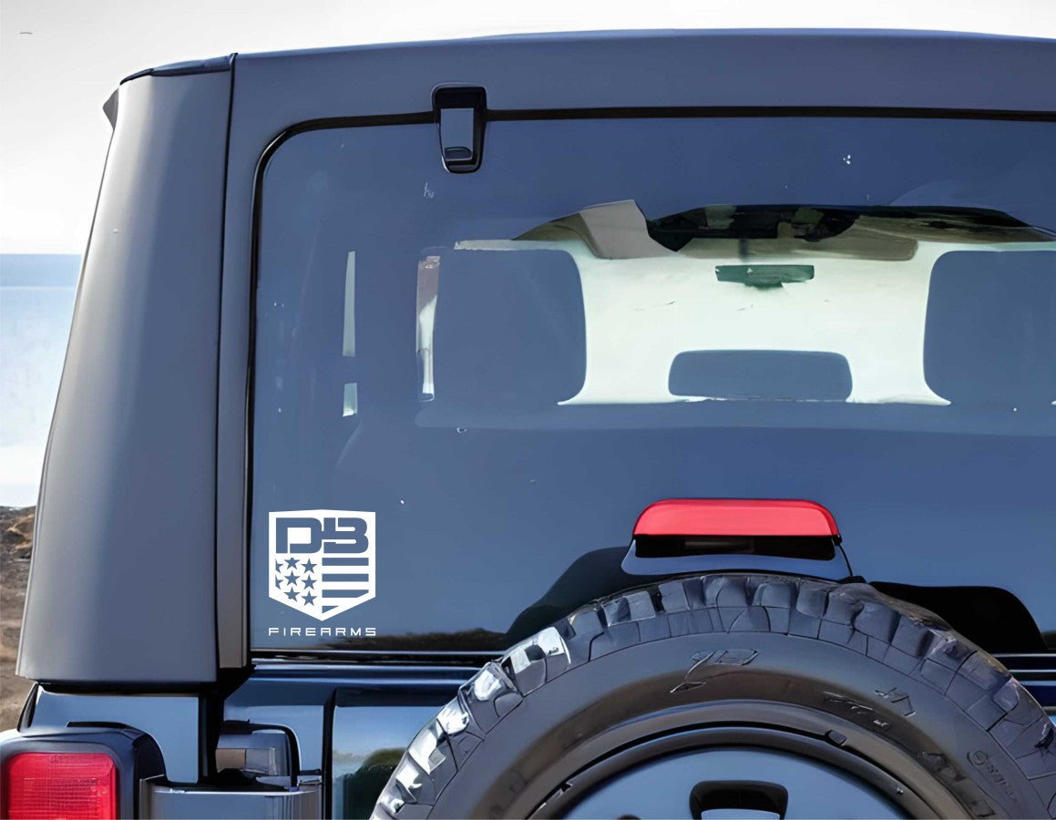 Diamondback Firearms decal, firearms decal sticker