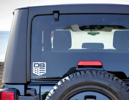 Diamondback Firearms decal, firearms decal sticker