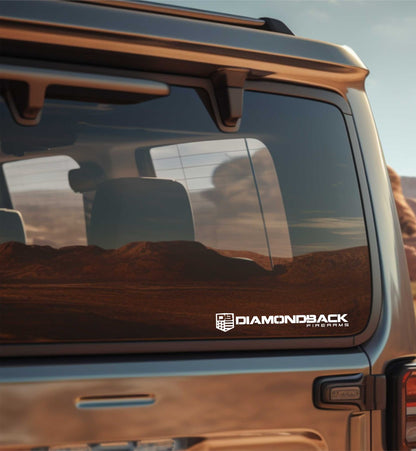 Diamondback Firearms decal, firearms decal sticker