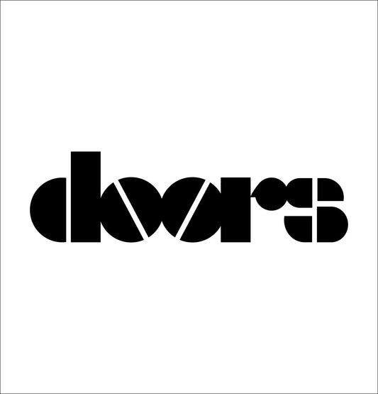 doors band decal, sticker