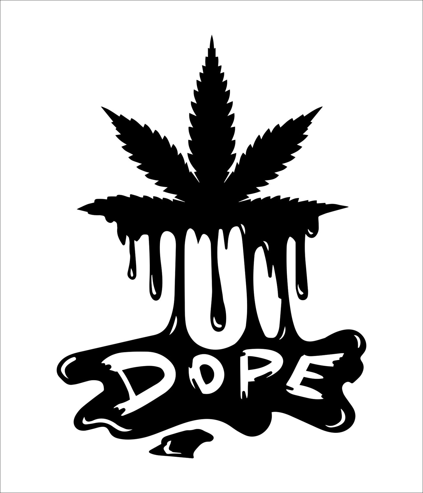 Dope Marijuana decal – North 49 Decals